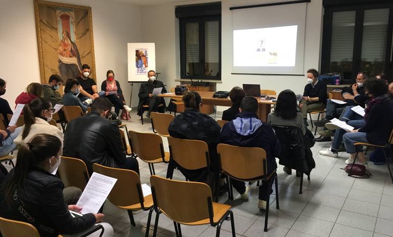 0.5.incontro con i fidanzati.JPG