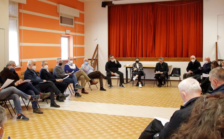 3 4 2022 _ VISITA PASTORALE UPC_ INCONTRO CONS. PASTORALE, CONS. AFF. EC. E GRUPPO DI REGIA.JPG